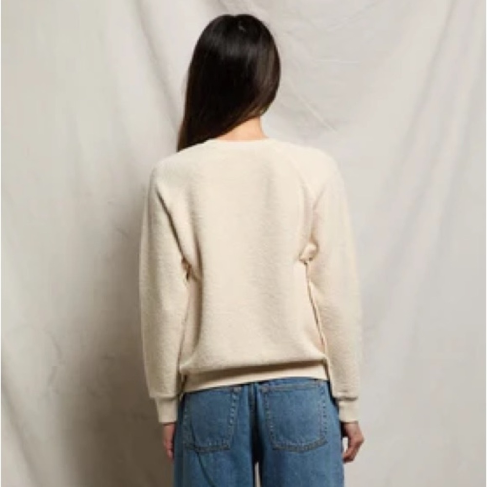 perfectwhitetee Ziggy Reverse Fleece Sweatshirt - Picture 3 of 5